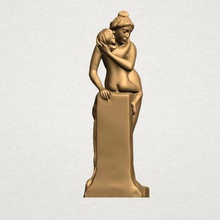 mother child 01 various car chair tree table sofa character game exterior human interior people girl house miniatures figurines sculpture animal zoo mammal dog 3d print model - Mito3D