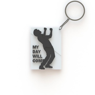 motivational quotes keychain jersey nani movie 3d print model - Mito3D