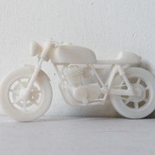moto cafe racer scalemodel gadget giocattolo in miniatura realistici veicolo 3d print model - Mito3D