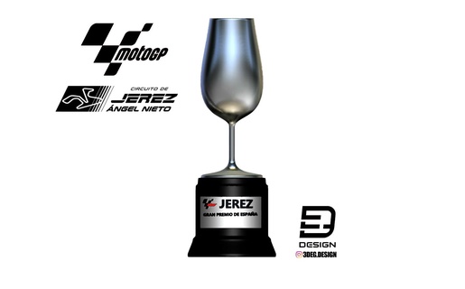 moto gp España jerez circuito trofeo motogp motocicleta Jerez 3d print model - Mito3D