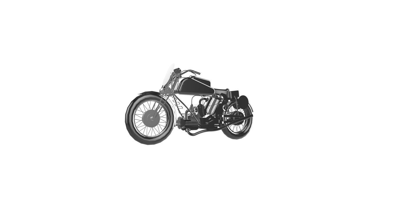moto Guzzi 120deg 500cc 1938 motocicleta motor bicicleta motorrad 3D print model - Mito3D