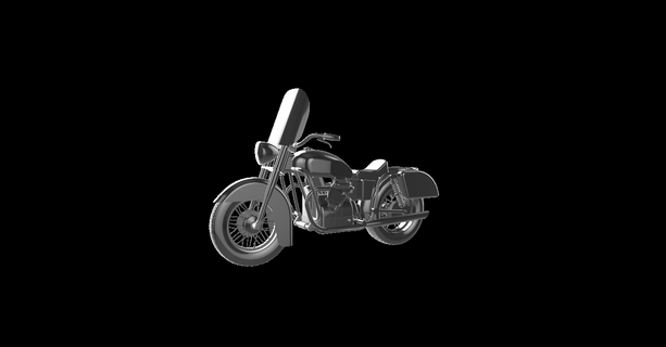 moto guzzi ambassadeur moteur vélo motocyclette motorrad 3d print model - Mito3D