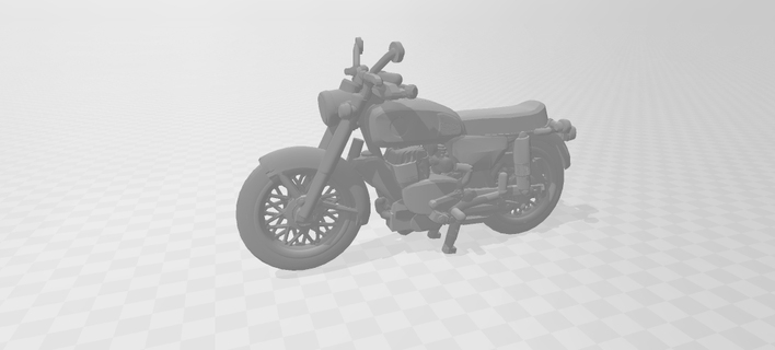 motociclette urss bicicletta fessura macchina pressofuso yamaha 3d print model - Mito3D