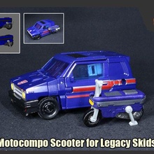 motocompo scooter transformers legacy skids 3d print model - Mito3D