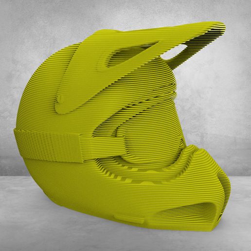 motocross enduro helmet 3D print model - Mito3D