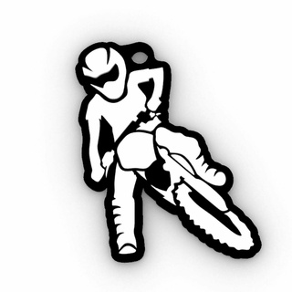motocross enduro chiave squillare moto portachiavi 3d print model - Mito3D