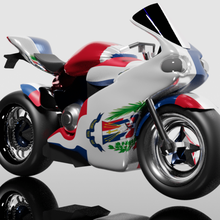 motocycle jogo weels jumbo moto o motor duas rodas carreira gp 3d print model - Mito3D