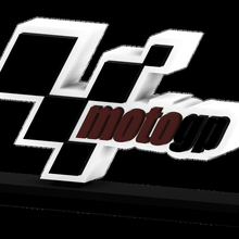 motogp ficar pé logotipo 3d print model - Mito3D