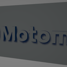 motomel keychain - motorcycles motorcycle key ring 3d print model - Mito3D