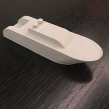 motor boat gadget yacht 3d print model - Mito3D