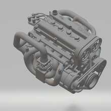 motor vau turbo 3d print model - Mito3D
