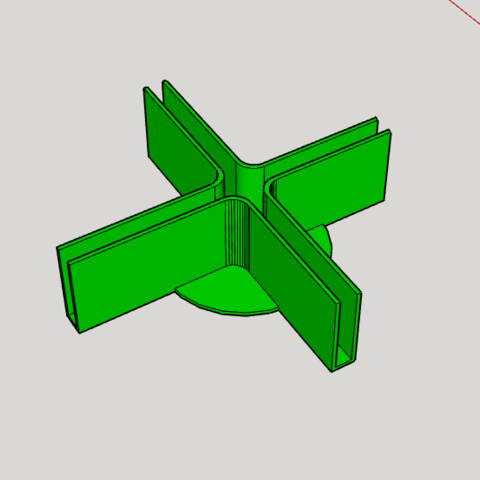 motor support crosspiece click ng various aerolodelism 3D print model - Mito3D