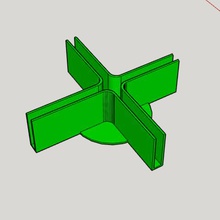 motor support crosspiece click ng various aerolodelism 3d print model - Mito3D