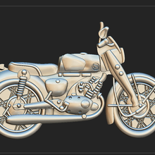 Motorrad Kunst mo 3d print model - Mito3D