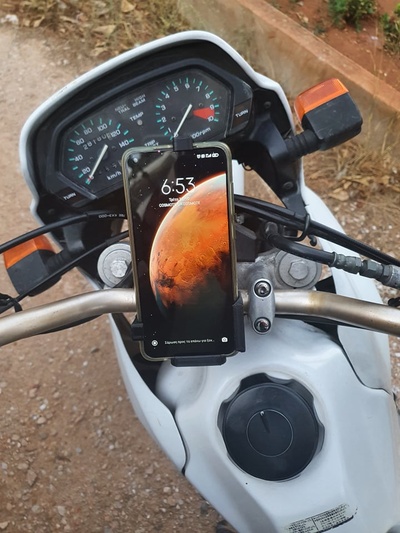 motorbike bike car universal phone holder 3d print model - Mito3D