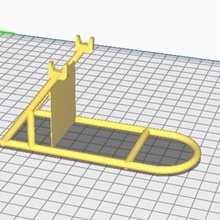 moto stand ferramenta 3d print model - Mito3D