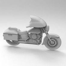 motosiklet sanat yarış otomobil araba 3d model stl rahatlama cnc sürücü 3d print model - Mito3D