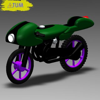 motorcycle fashion gift tool toy art rider biker racing tum cults 3d print model - Mito3D