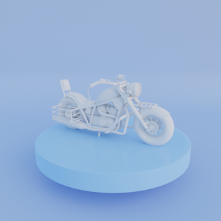 motorcycle 3d assets - props 3d print model - Mito3D