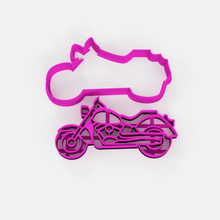 moto cortador de biscoito - + marcador a casa sharp motocicleta cookie 3d print model - Mito3D