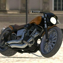 motocicleta personalizadas esporte comprador Davidson evo Harley Móvel quebra cabeças montagem destacável moto Steampunk passeio perseverança lowrider rodas funcional mecânica escala modelo 3d print model - Mito3D