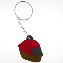 motorcycle helmet motorbike keychain keyring color assembled support seal make money don't need 3d print model - Mito3D