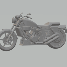 motocicleta honda vfc750 super magna art la mock-up en miniatura de juguete vehículo 3d print model - Mito3D