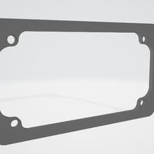 motorcycle license plate cover 3d print model - Mito3D