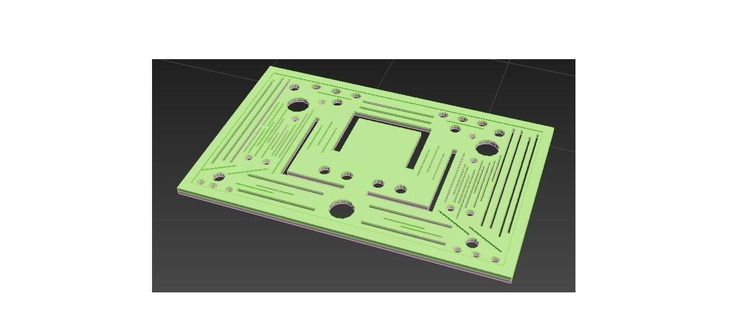 motorcycle license plate holder 3d print model - Mito3D