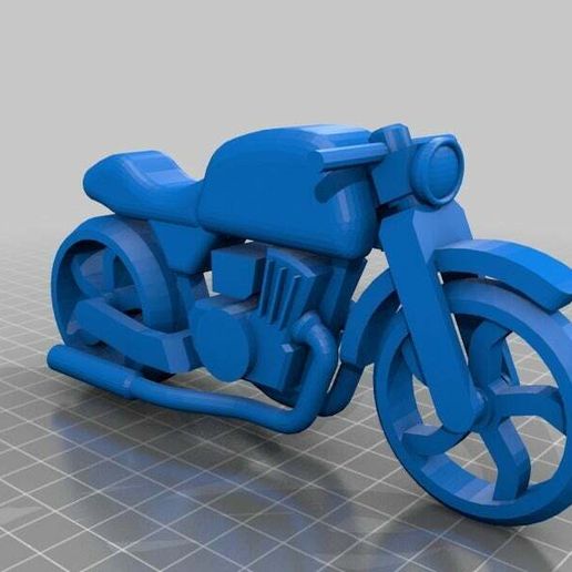 moto automobile 3D print model - Mito3D