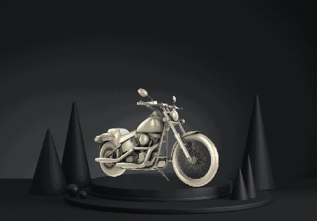 motocicleta residual mal brutal juguete velocidad carretera auto moto ruedas garaje bicicleta motor ingeniero residente juego motociclista 3d print model - Mito3D