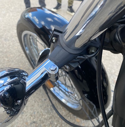 moto suspension tour signaux monter outils signal yamaha dragstar soutien 3d accessoire ombre 3d print model - Mito3D