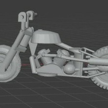 Motorräder grimmig dunkel 3d print model - Mito3D