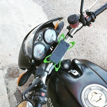 motosikletler telefon Kulp destek gadget tutucusu 3d print model - Mito3D