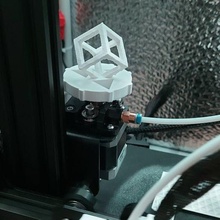motorisiert Filament Rad 3 v2 Ender rändeln Lenkung Würfel 3d print model - Mito3D