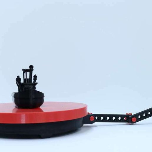 motorized turntable - plateau tournant motoris diy 3D print model - Mito3D