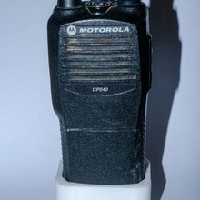 Motorola cp 040 Radio Fall Mantel Halfter Ladegerät Körper Werkzeug Radios Übertragung Welle walky gesprächig erhalten 3d print model - Mito3D