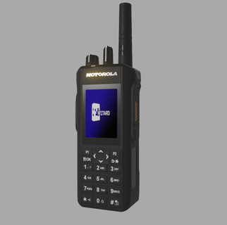 Motorola mototrbo r7 oyun pbr doku vermek tasarım telefon blender Eevee elektronik ekran medya reklâm 3d print model - Mito3D