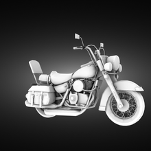 Motorrad motosiklet 3d print model - Mito3D