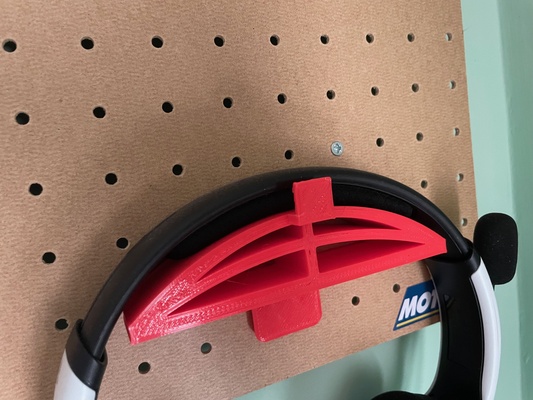 motte tablero auricular auriculares soporte herramientas casco apoyo herramienta moteado 3d print model - Mito3D
