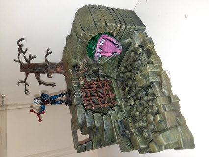 motu - fright zone fan art scary hordak toy wargaming terrain base 3d print model - Mito3D