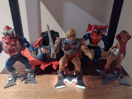 motu Stand Tribut 40 Zahlen heman Spielzeug Spiel 3d print model - Mito3D