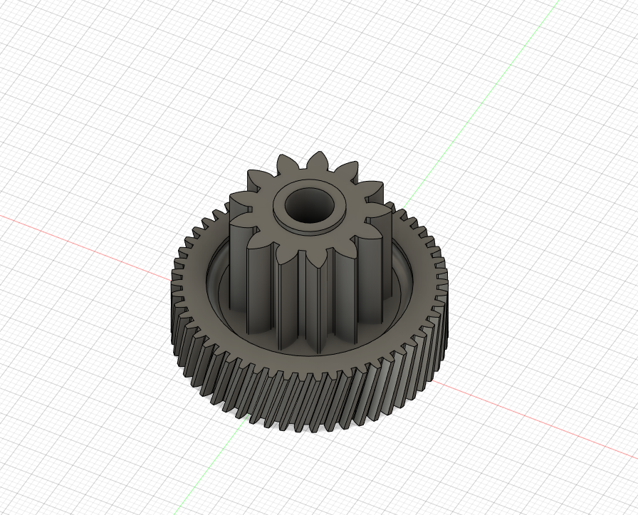 moulinex hv1 gear 13 54 3D print model - Mito3D