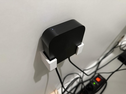 mount apple tv 4k model 2022 apple apple tv apple tv 4k apple home bracket holder  3d print model - Mito3D