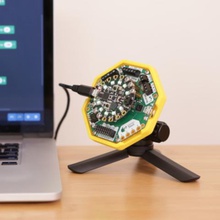mont crickit outil de adafruit arduino cas circuit l'aire jeu le boîtier robot trépied 3d print model - Mito3D
