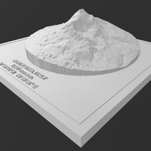 montieren Ätna Italien Vulkane Vulkan Vulkanier Vulkanologie Vulkangeschichten Vulkanleben Natur Linderung Topographie Berg Photogrammetrie 3d 3d print model - Mito3D