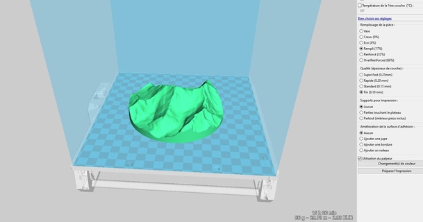 montieren Everest Papier Drücken Kunst Berg Dach Welt 3d print model - Mito3D