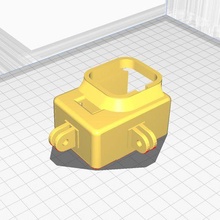 mount pro 6 filter telesin gadget gopro 3d print model - Mito3D