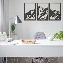 montaña soporte mesa decoración pared panno imagen cuadro elementos 3d print model - Mito3D