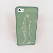 mountain brook trout iphone 55s caso gadget 3d print model - Mito3D